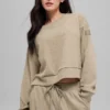 Pull à col rond Muse - Gravel Heather