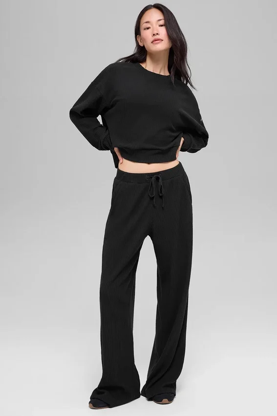 Pull à col rond Muse - Noir