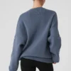 Pull à col rond Scholar - Bluestone