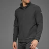 Pull Conquer Max à col montant et fermeture éclair intégrale - Anthracite