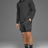 Pull Conquer Max à col montant et fermeture éclair intégrale - Anthracite