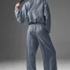 Pull court Afterglow – Gris acier