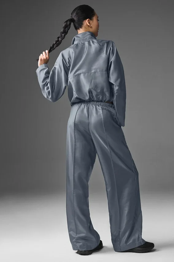 Pull court Afterglow – Gris acier