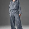 Pull court Afterglow – Gris acier