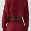 Pull court à col rond Sway - Rouge « Summer Romance »