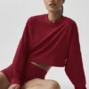 Pull court à col rond Sway - Rouge « Summer Romance »