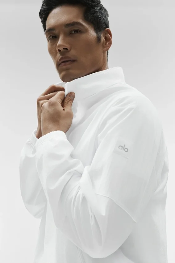 Pull de sport léger à emporter - Blanc
