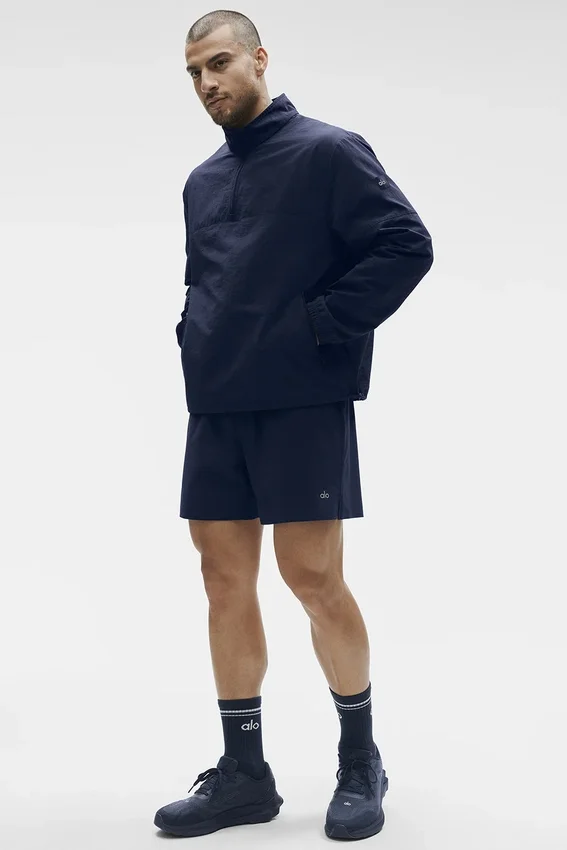 Pull de sport léger à emporter - Bleu marine