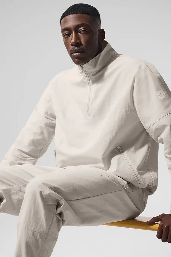 Pull de sport léger à emporter - Couleur os