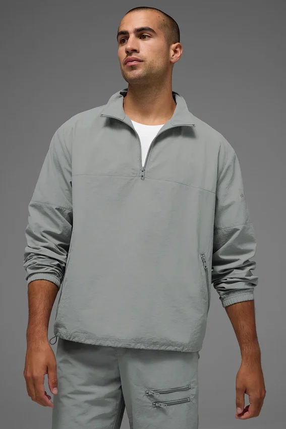 Pull de sport léger à emporter - Gris lunaire