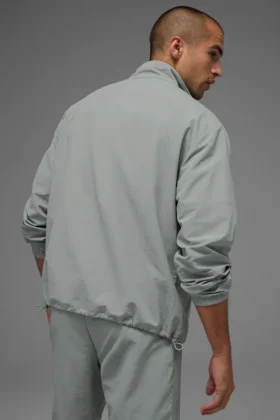 Pull de sport léger à emporter – Gris lunaire