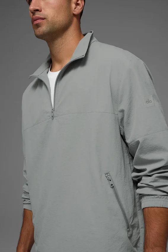 Pull de sport léger à emporter - Gris lunaire