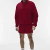 Pull de sport Takeaway léger - Grenat