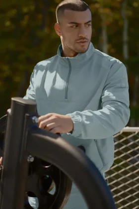Pull de sport Takeaway léger - Sauge du désert