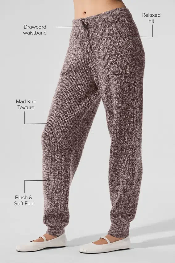 Pull en maille chinée - Mushroom Marl