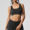 Pull en maille marbrée - Noir marbré