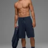Pull en maille « Sports Club » 7" - Bleu marine