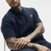 Pull en maille « Sports Club » - Bleu marine