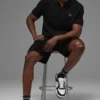 Pull en maille « Sports Club » - Noir