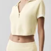 Pull en maille « Tennis Club » - Avoine/Blanc