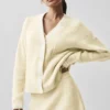Pull en maille « Tennis Club » - Couleur avoine/blanc