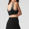 Pull en maille « Tennis Club » - Noir/Ivoire