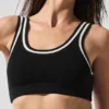 Pull en maille « Tennis Club » - Noir/Ivoire