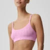 Pull en pointelle « Be Mine » - Rose bonbon
