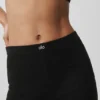 Pull en pointelle « Be Mine » Short court – Noir