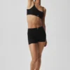 Pull en pointelle « Be Mine » Short court – Noir