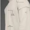 Pull à fermeture éclair 1/4 Renown Heavy Weight - Beige