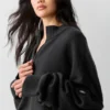 Pull à fermeture éclair 1/4 « Wool Cashmere New Class » - Noir