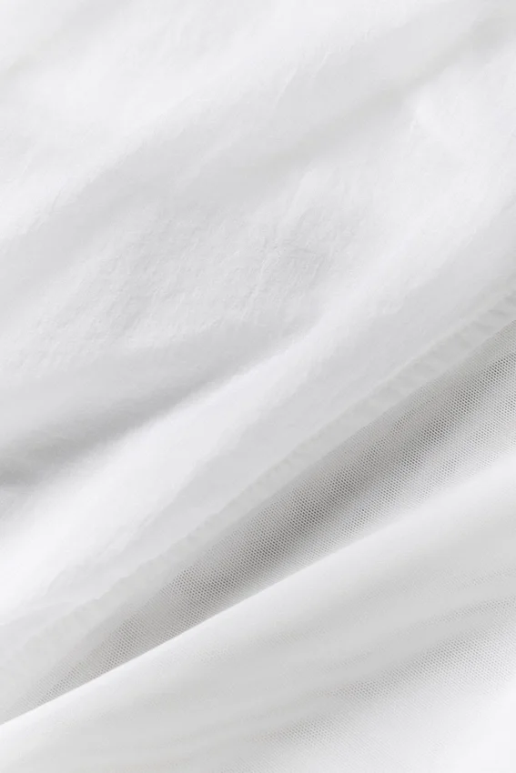 Pull Go Time à fermeture éclair 1/4 - Blanc