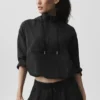 Pull Go Time à fermeture éclair 1/4 - Noir