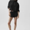 Pull Go Time à fermeture éclair 1/4 - Noir