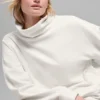 Pull Hazy en polaire – Ivoire