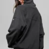 Pull Hazy en polaire – Noir