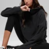Pull Hazy en polaire – Noir