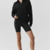 Pull Henley à manches longues Take It Easy - Noir