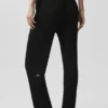 Pull High-Waist Straight Leg Pant – Noir