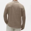 Pull à manches longues en jersey de lin « Coastal » - Gravel