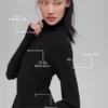 Pull-over Alosoft à demi-zip Rapid – Noir