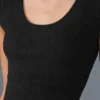 Pull Snuggle à manches courtes - Noir