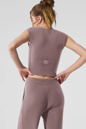 Pull Snuggle Up à manches courtes – Champignon