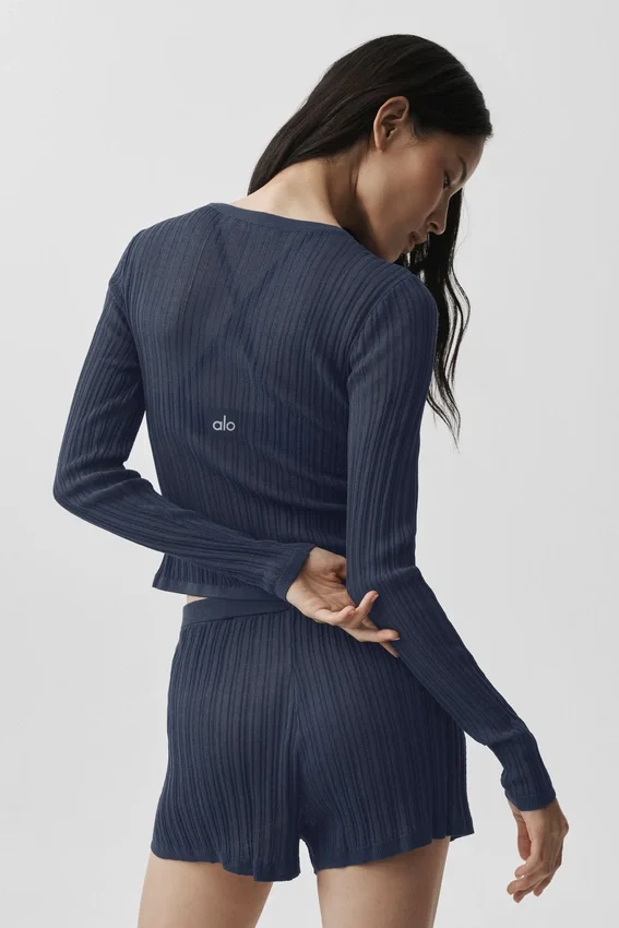 Pull Sunlit - Bleu marine