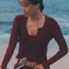 Pull Sunlit - Rouge « Summer Romance »