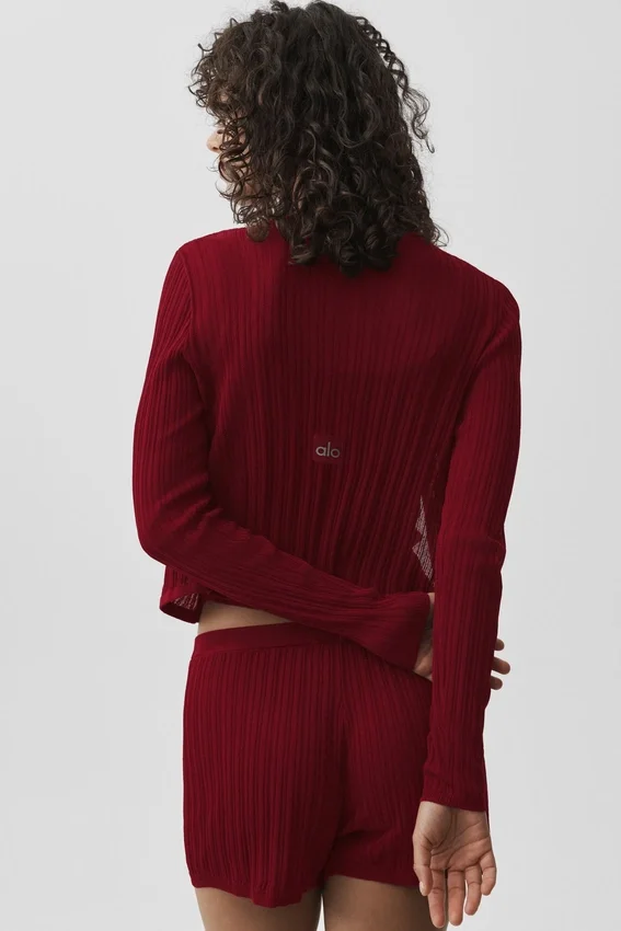 Pull Sunlit - Rouge « Summer Romance »