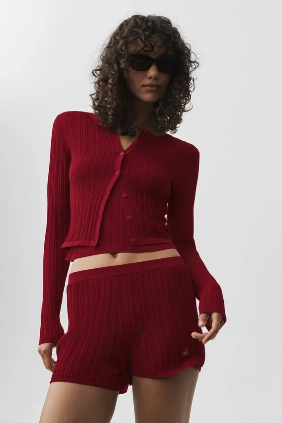 Pull Sunlit - Rouge « Summer Romance »