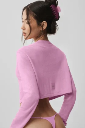 Pull « Supernatural » – Rose bonbon