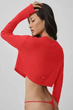 Pull « Supernatural » – Rouge vif